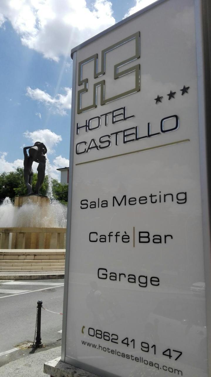 Hotel Castello LʼAquila Exterior foto